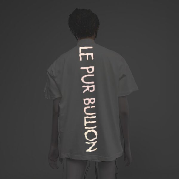 Graphic Reflective Cotton T-Shirt - Image 3